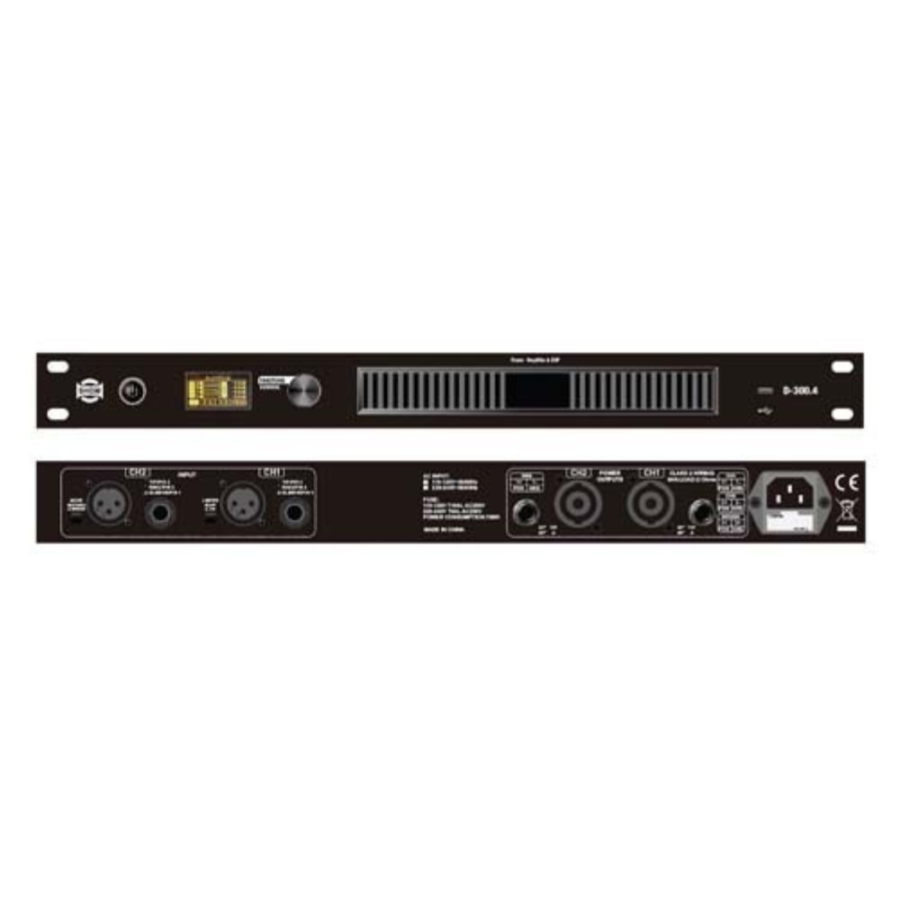 D1000.4 4 Channel Digital Amplifier