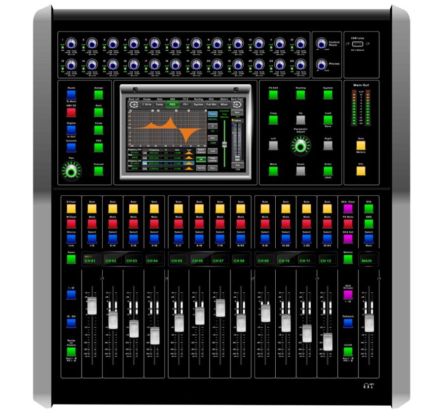 DM24.8  24-CH Digital Mixer - Image 3