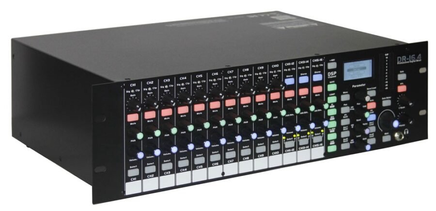 DR16.4 from TOPP PRO: The Professional 16 CH Rack Digital Mixer - Image 2