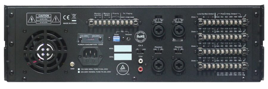 TMA-54ZBT MULTI-ZONE PA AMPLFIIER - Image 3